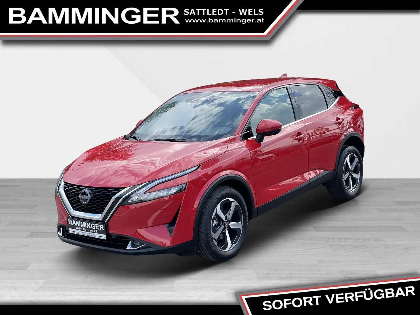 Nissan Qashqai NEUES MODELL / N-Connecta inkl. Winterpaket Rot - 1