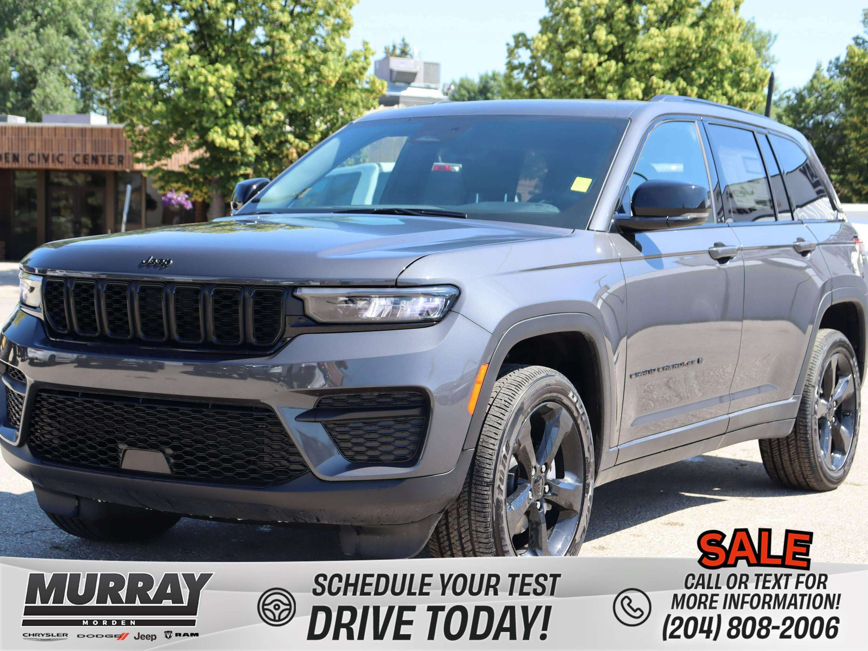 Gray (Baltic Grey Metallic) 2025 Jeep Grand Cherokee SUV / Crossover Four-Wheel Drive Automatic