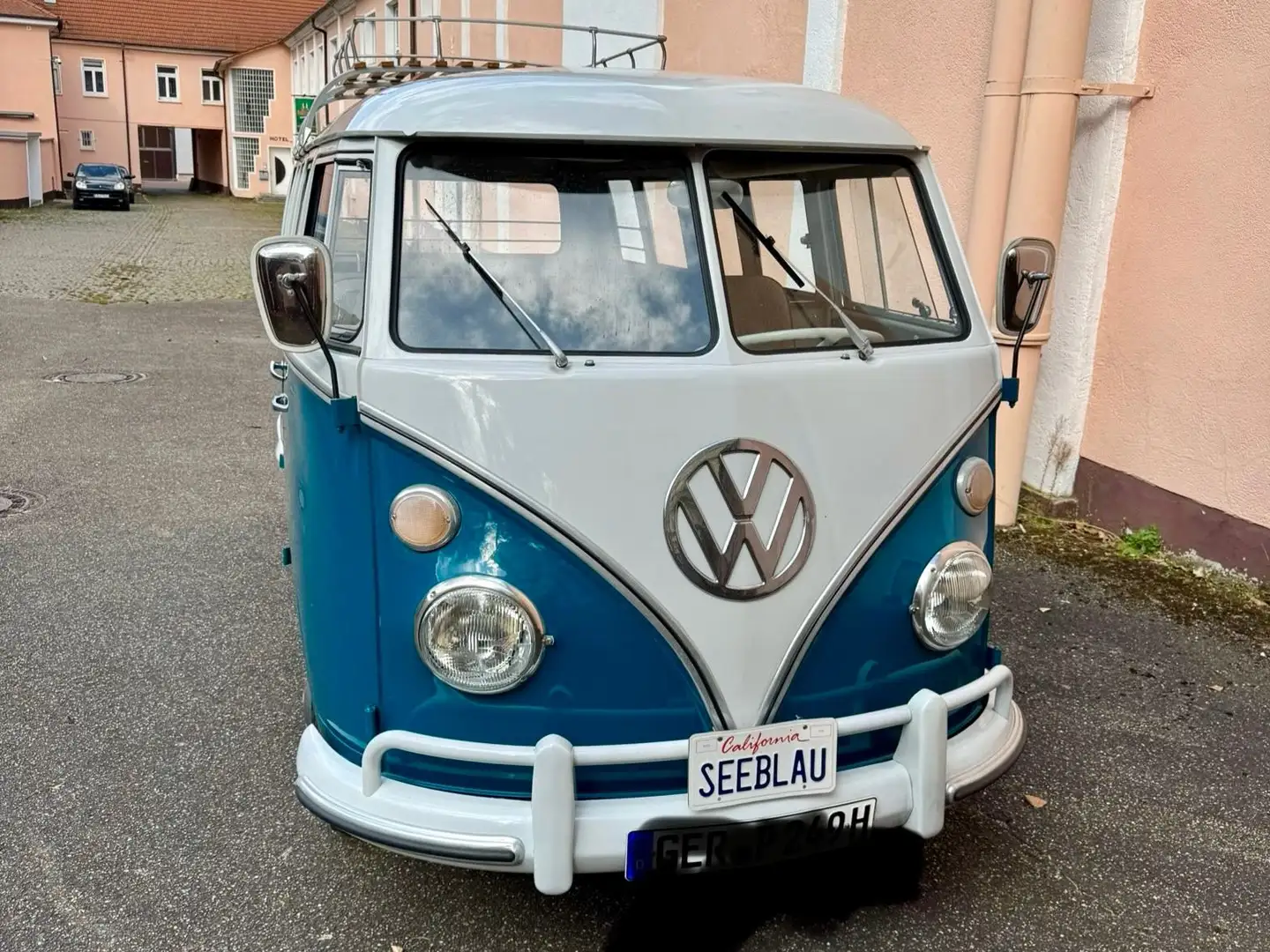 Volkswagen T1 67‘Deluxe 13 Fensterbus Bleu - 1