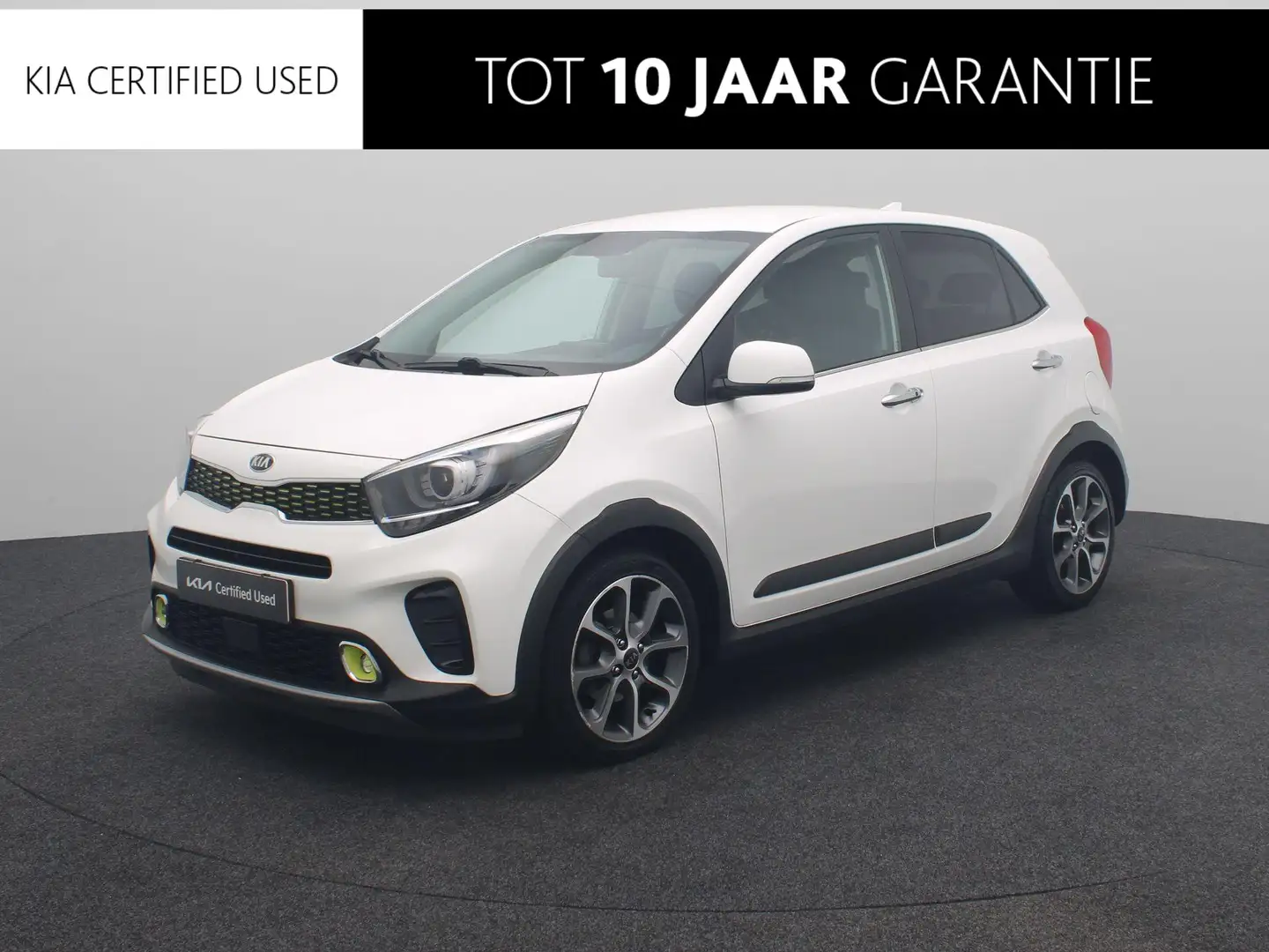 Kia Picanto 1.0 T-GDI X-Line | 100PK | Stoel/stuurverwarming | Blanc - 1
