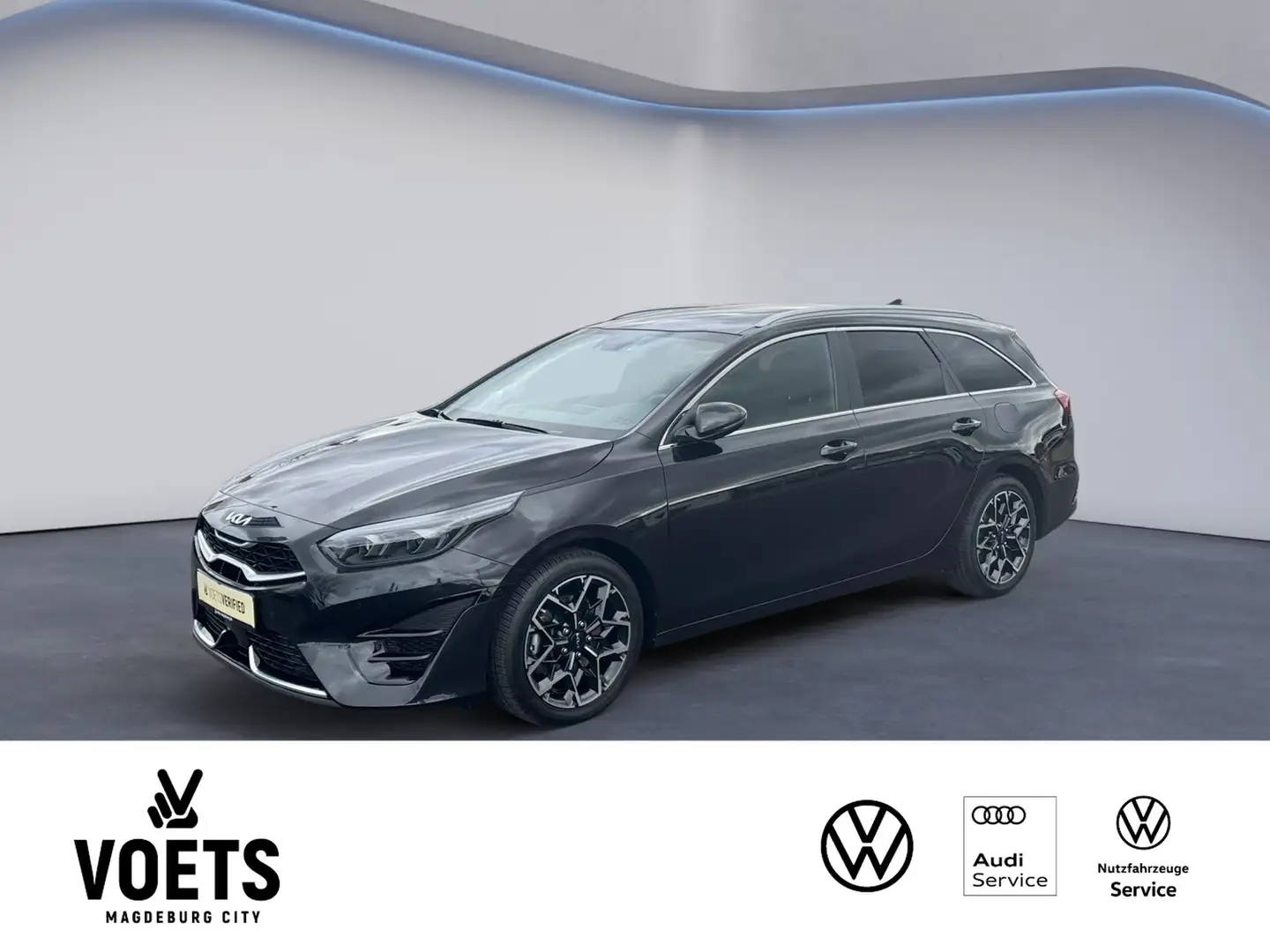 Kia GT Line LED+KAM+PARKASSIST+WINTERPACK Schwarz - 1