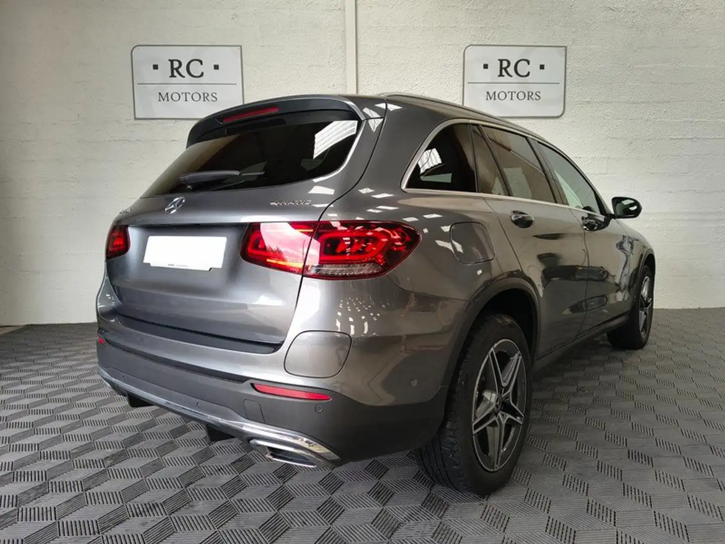 Mercedes-Benz GLC 300 e AMG LINE 320 ch. Gris - 2