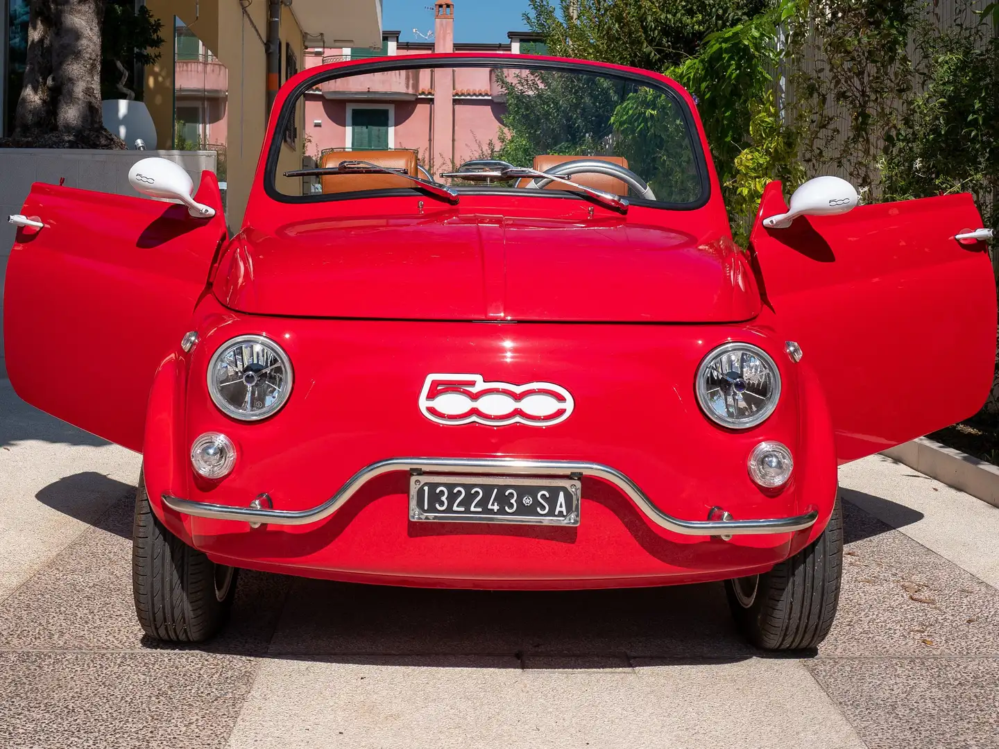 Fiat 500 Spider Rosso - 1