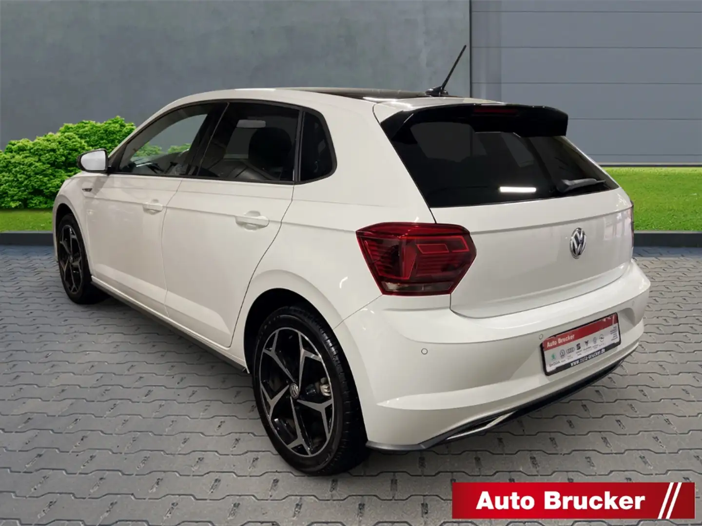 Volkswagen Polo VI Highline 1.0+LED+2-Zonen-AC+NAVI+R-Line-Paket Weiß - 2