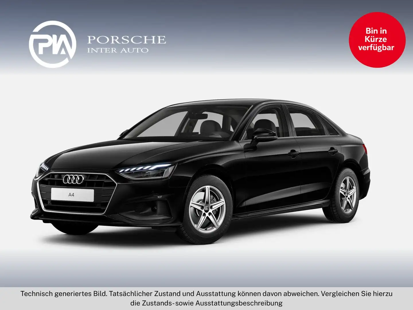 Audi A4 Limousine 30 TDI Schwarz - 1