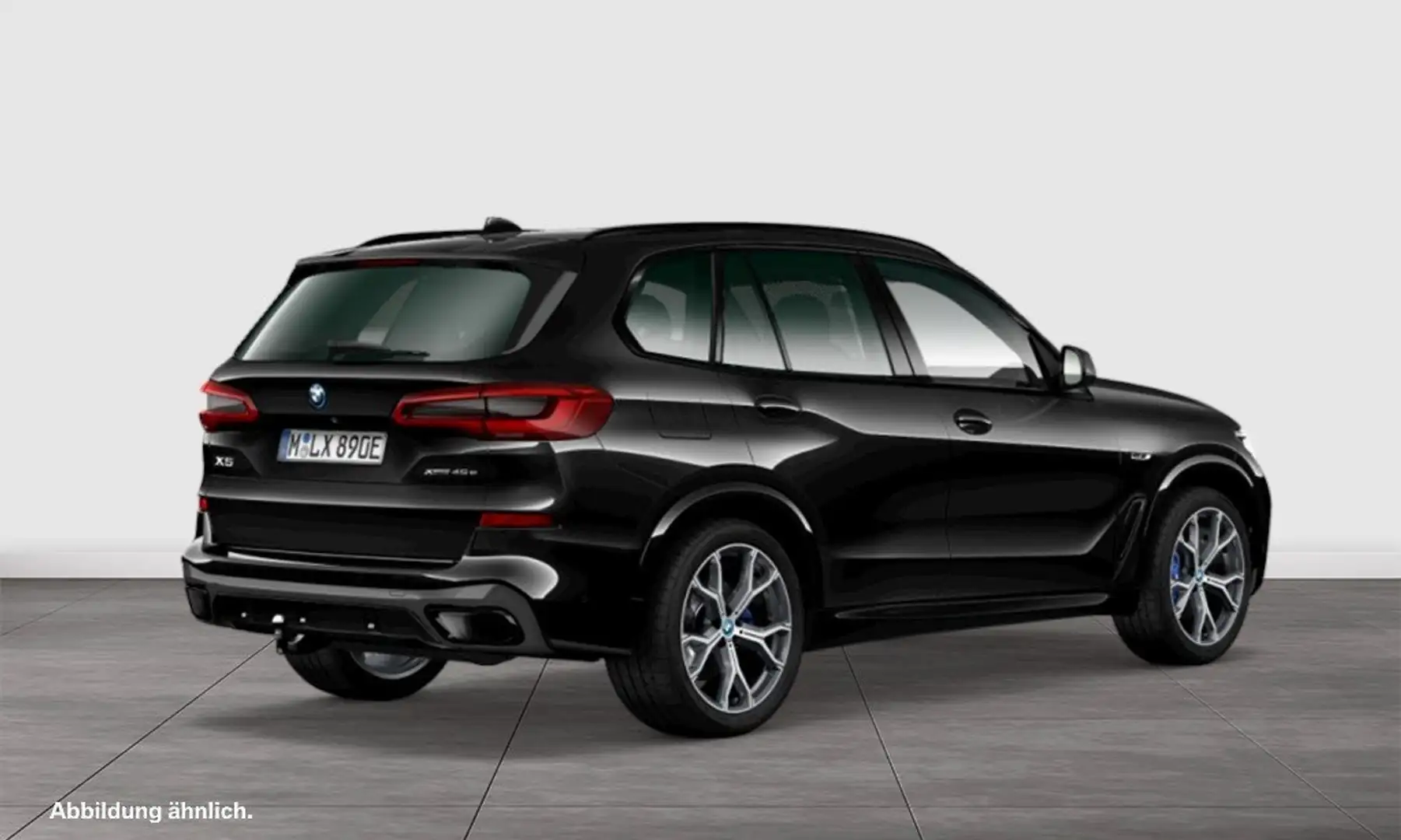 BMW X5 xDrive45e M Sport PANO AHK RFK NAVI LED DAB Schwarz - 2
