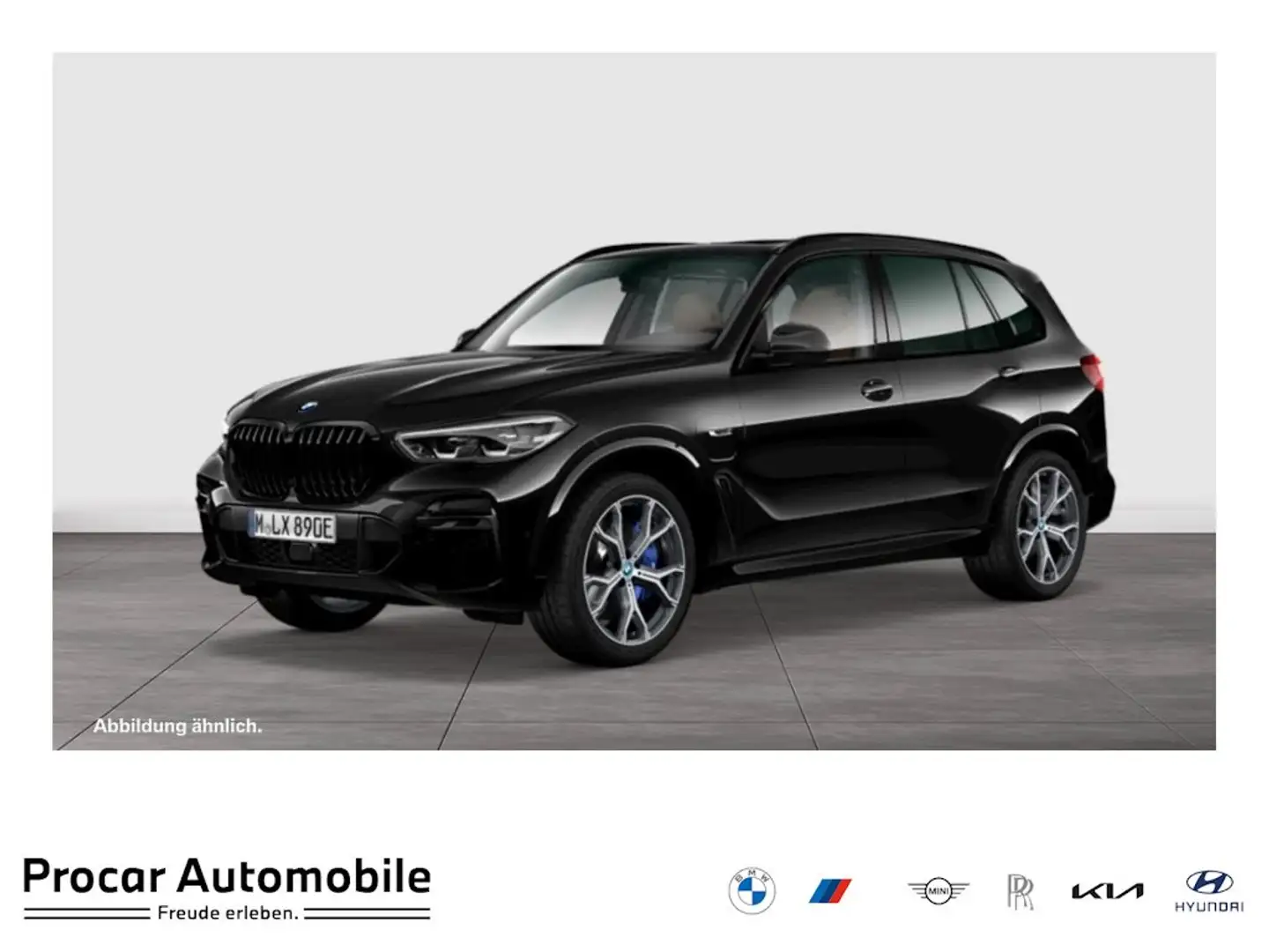 BMW X5 xDrive45e M Sport PANO AHK RFK NAVI LED DAB Schwarz - 1