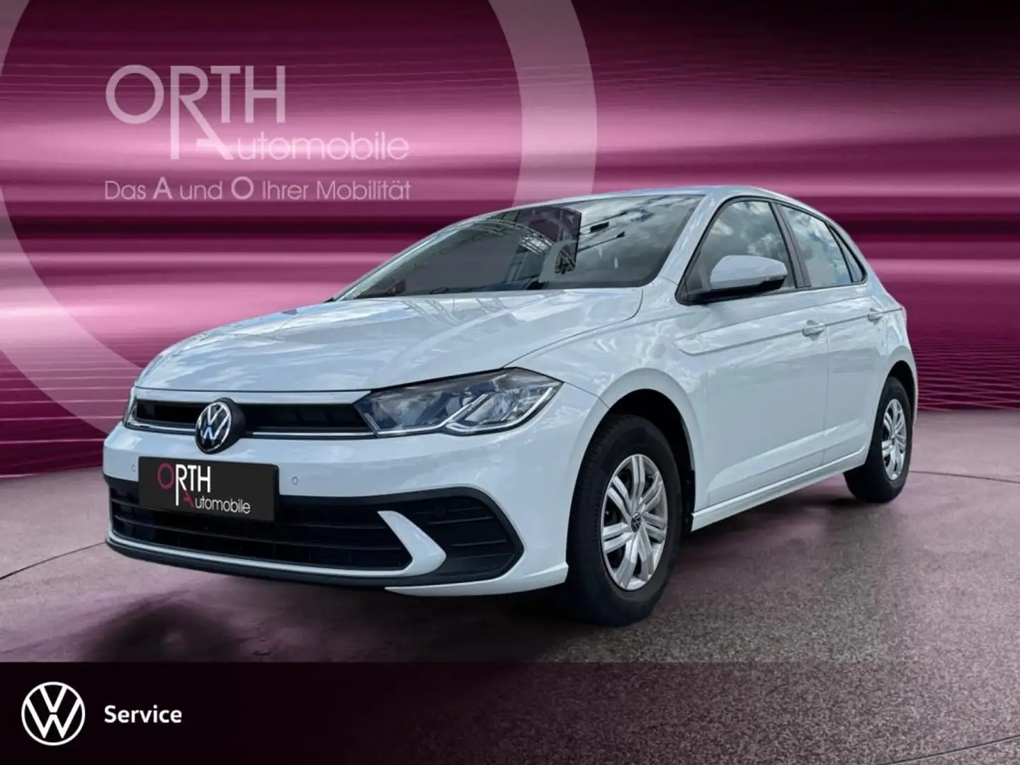 Volkswagen Polo 1,0 MPI KLIMA SITZHEIZUNG PARK-PAKET LED Wit - 1
