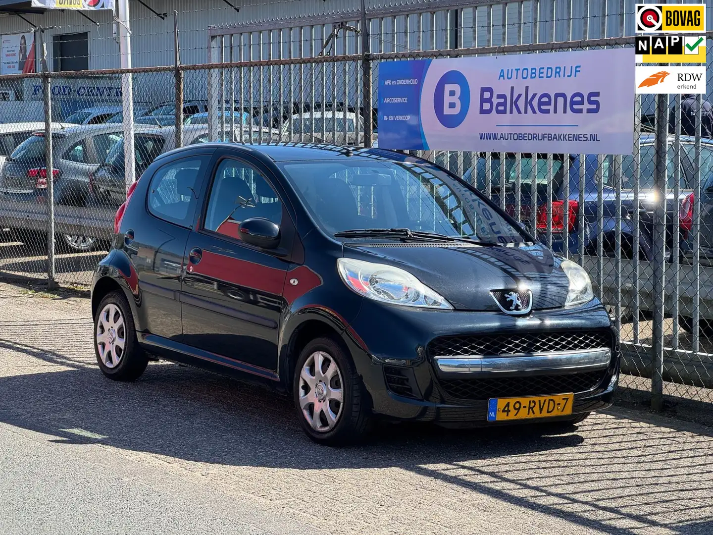 Peugeot 107 1.0-12V XS | Airco | Nieuwe koppeling Zwart - 1