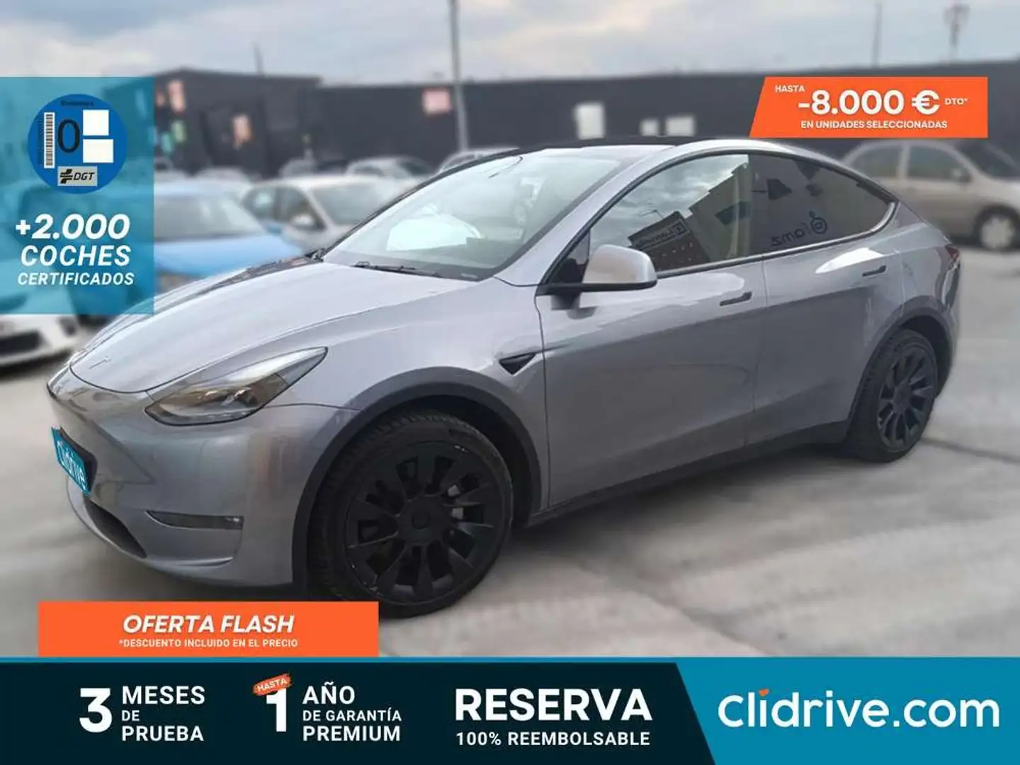 Tesla Model Y Gran Autonomía RWD Gris - 1