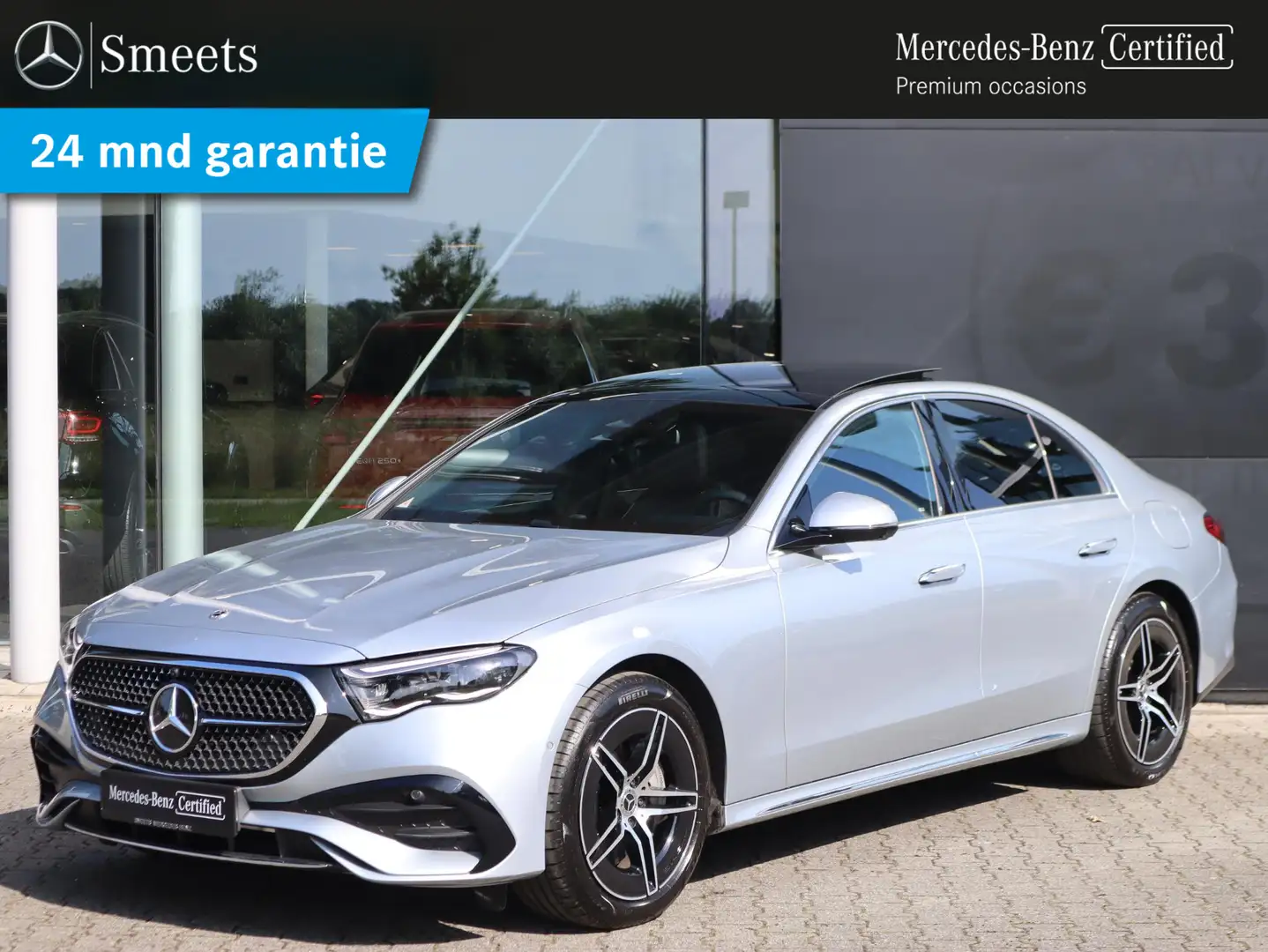 Mercedes-Benz E 300 e AMG Line Grijs - 1