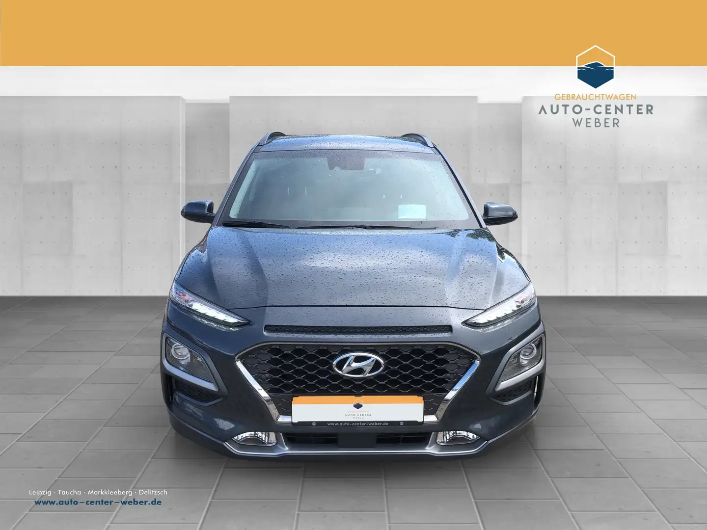 Hyundai KONA Hybrid 1.6 Premium incl Servicepaket* Gris - 2