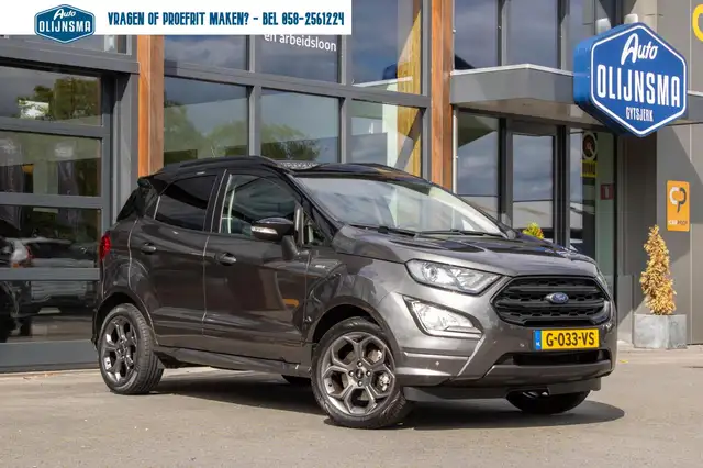 Ford EcoSport 1.0 EcoBoost ST-Line Black|trekhaak|Stoel & Stuur