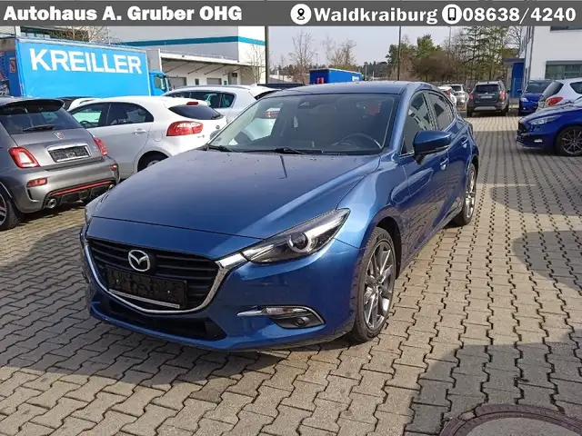 Mazda 3 Skyactive LED+8fach+Klimauto+18"+Lkrdhzg