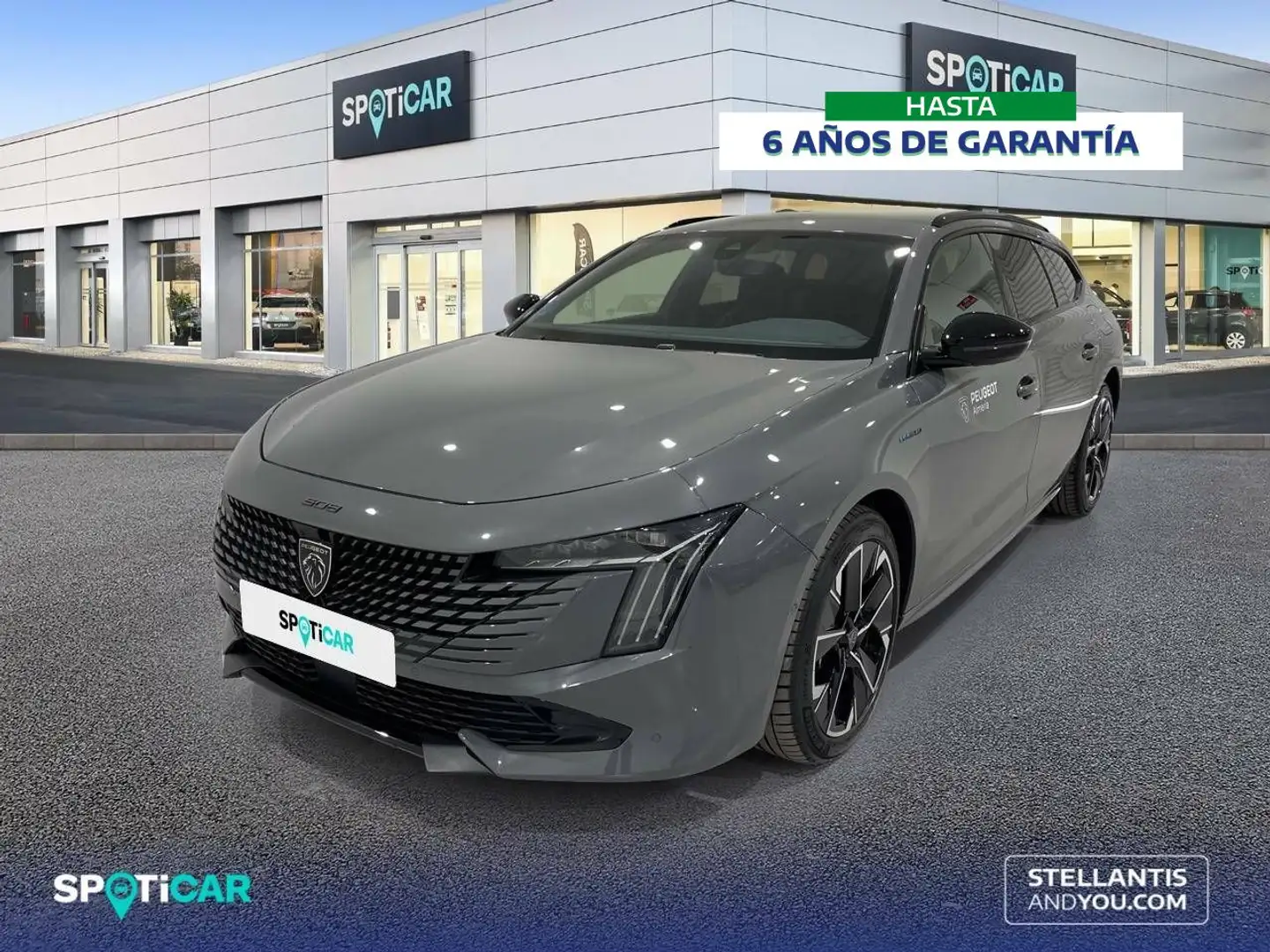 Peugeot 508 SW  HYBRID 225 e-EAT8 GT Gris - 1