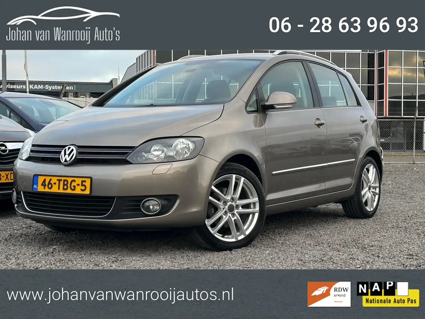 Volkswagen Golf Plus 1.2 TSI Highline BlueMotion/CLIMA/NAVI/NW APK Bruin - 1