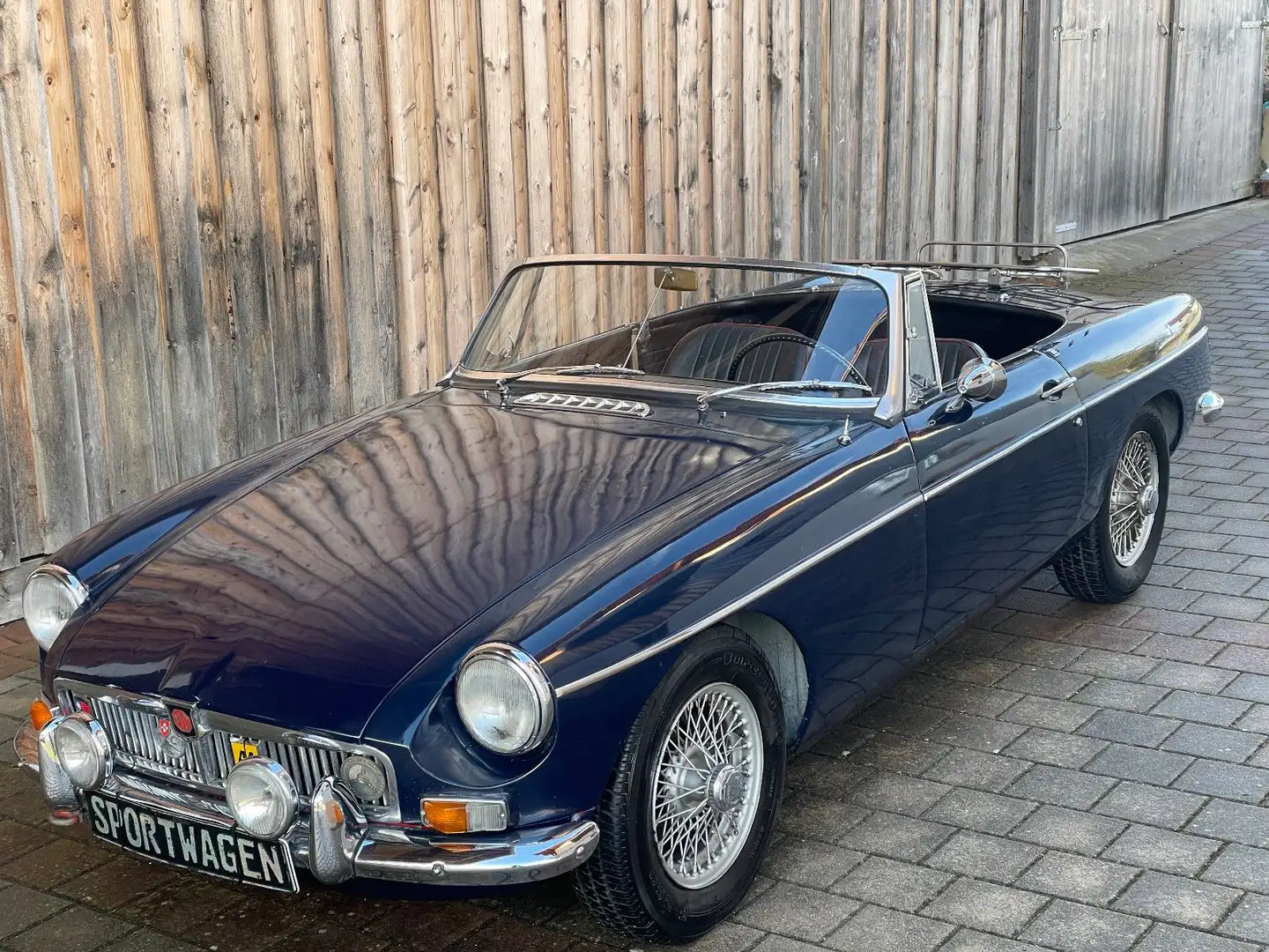 MG MGB 33 Jahre 1 Hand, 5 Gang, Speichenräder!!!!! Azul - 2