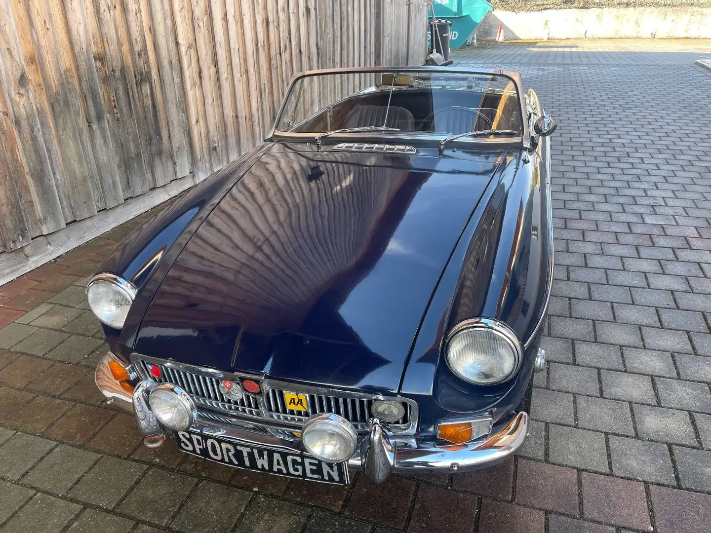 MG MGB 33 Jahre 1 Hand, 5 Gang, Speichenräder!!!!! Azul - 1