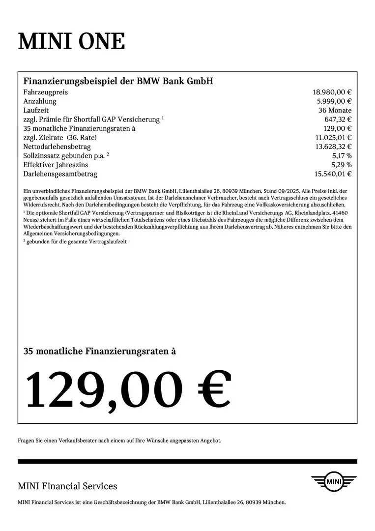 MINI One 5-Türer DAB LED Pano.Dach Navi Komfortzg. Grün - 2