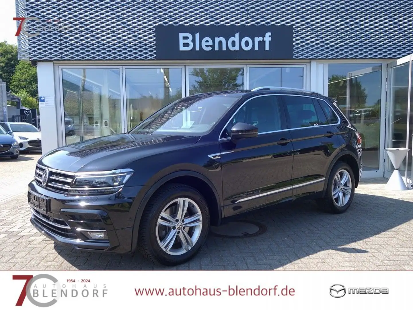 Volkswagen Tiguan 2.0 TSI Highline 4Motion Allwetter|360°|AHK Zwart - 1