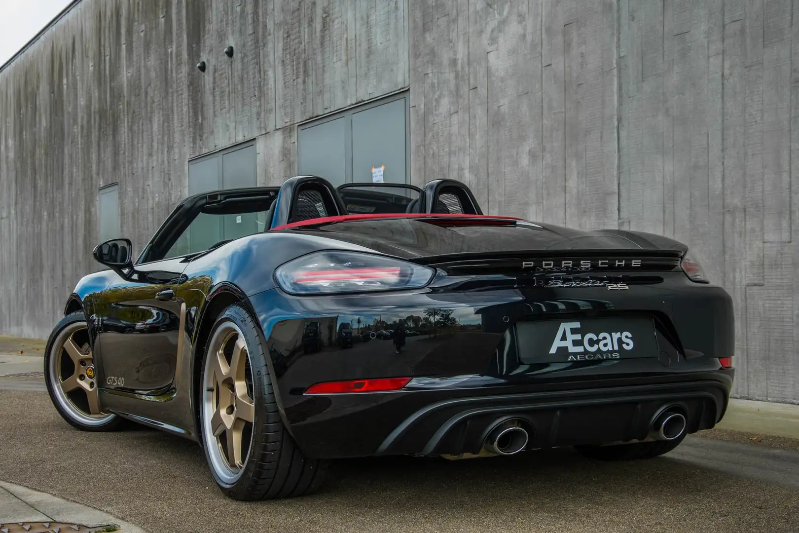 Porsche 718 Boxster GTS *** 25 JAHRE JUBI /COLLECTORS ITEM *** Zwart - 2
