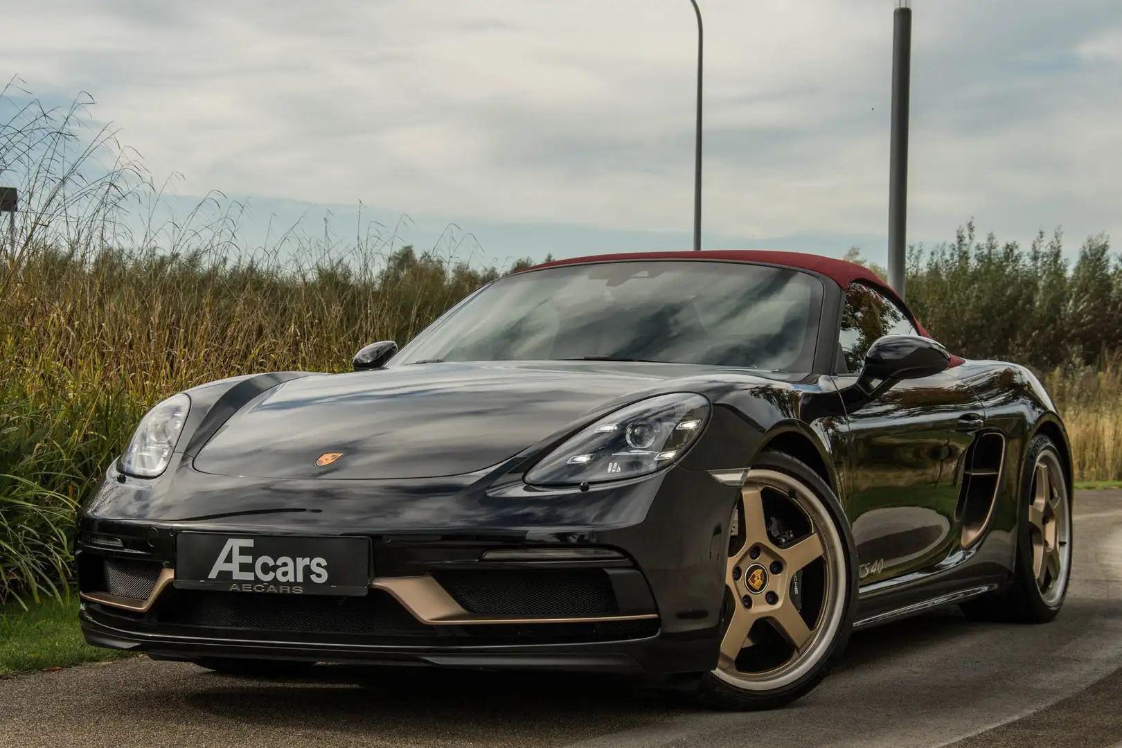Porsche 718 Boxster GTS *** 25 JAHRE JUBI /COLLECTORS ITEM *** Zwart - 1