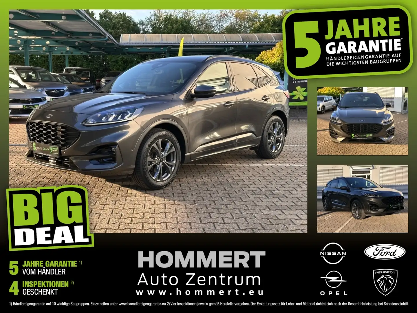 Ford Kuga 1.5 EcoBoost ST-Line *ACC*beh.Lenk*Kamera*LM Grau - 1