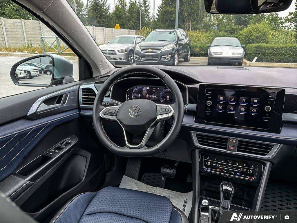 used 2025 Volkswagen Taos car, priced at $34,548