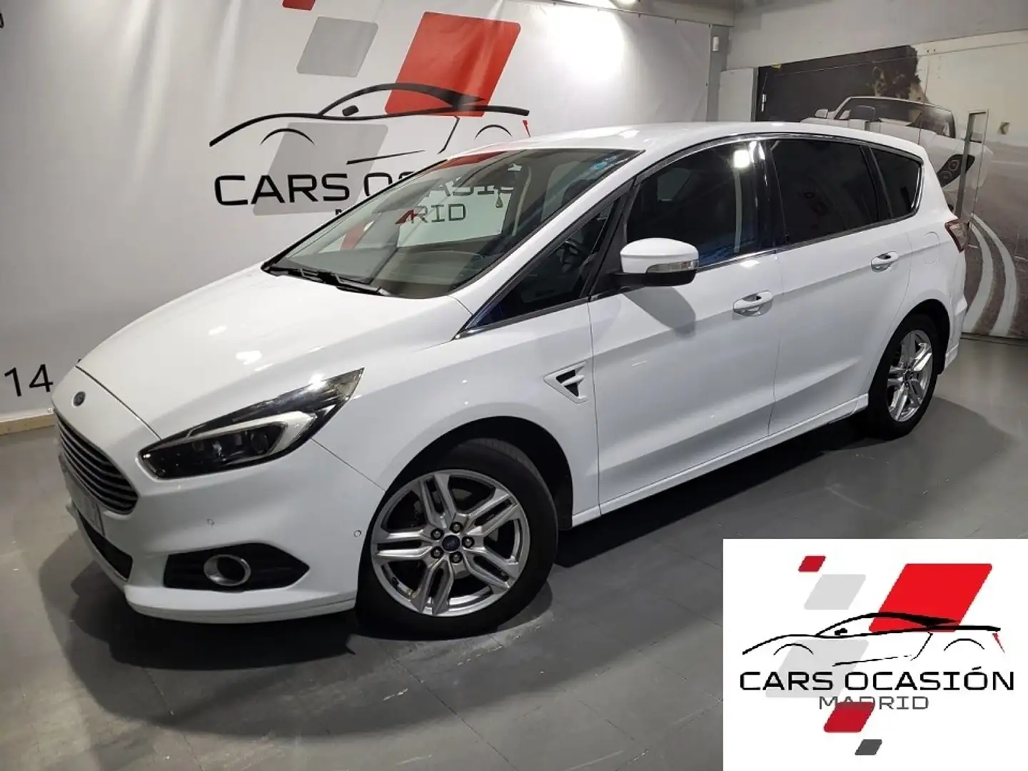 Ford S-Max 2.0TDCi Titanium Powershift 180 Blanco - 1