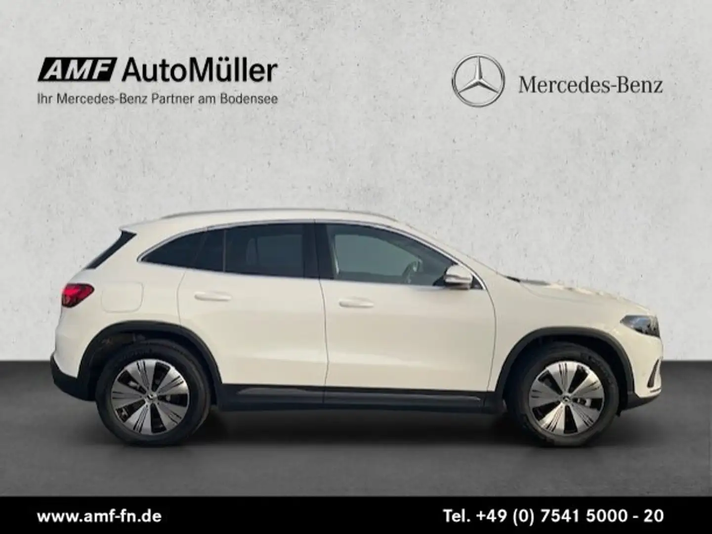 Mercedes-Benz EQA 300 EQA 300 4MATIC AHK LED RFK MBUX EASY-PACK WP Bianco - 2