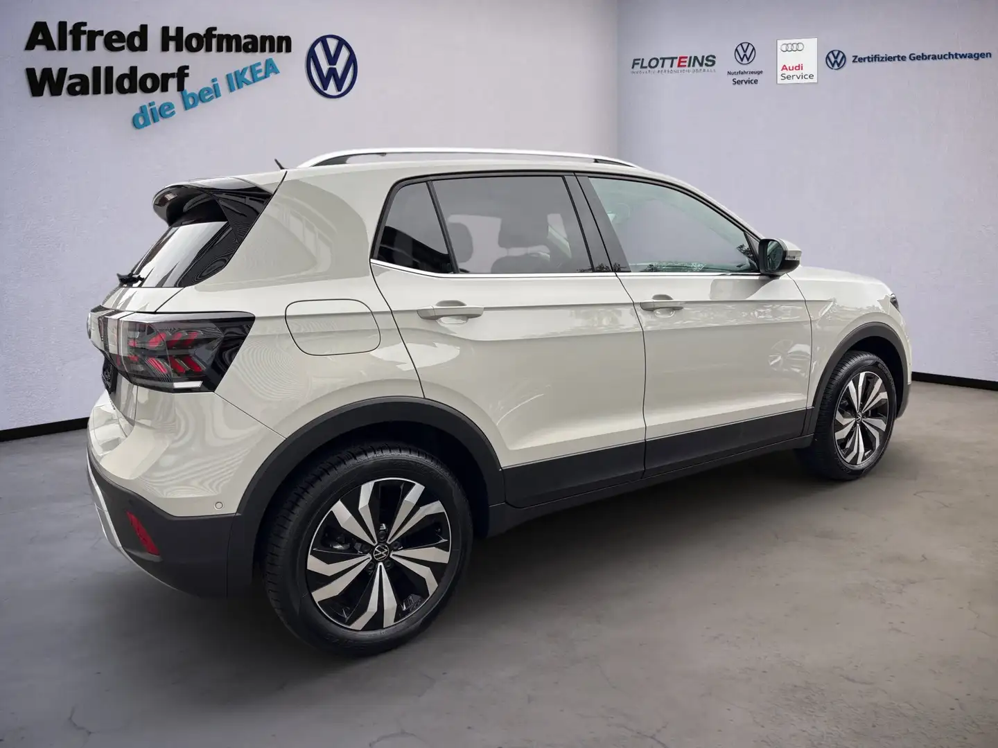 Volkswagen T-Cross 1.0 TSI DSG AHK KEYLESS LED NAVI KLIMA LM Gris - 2