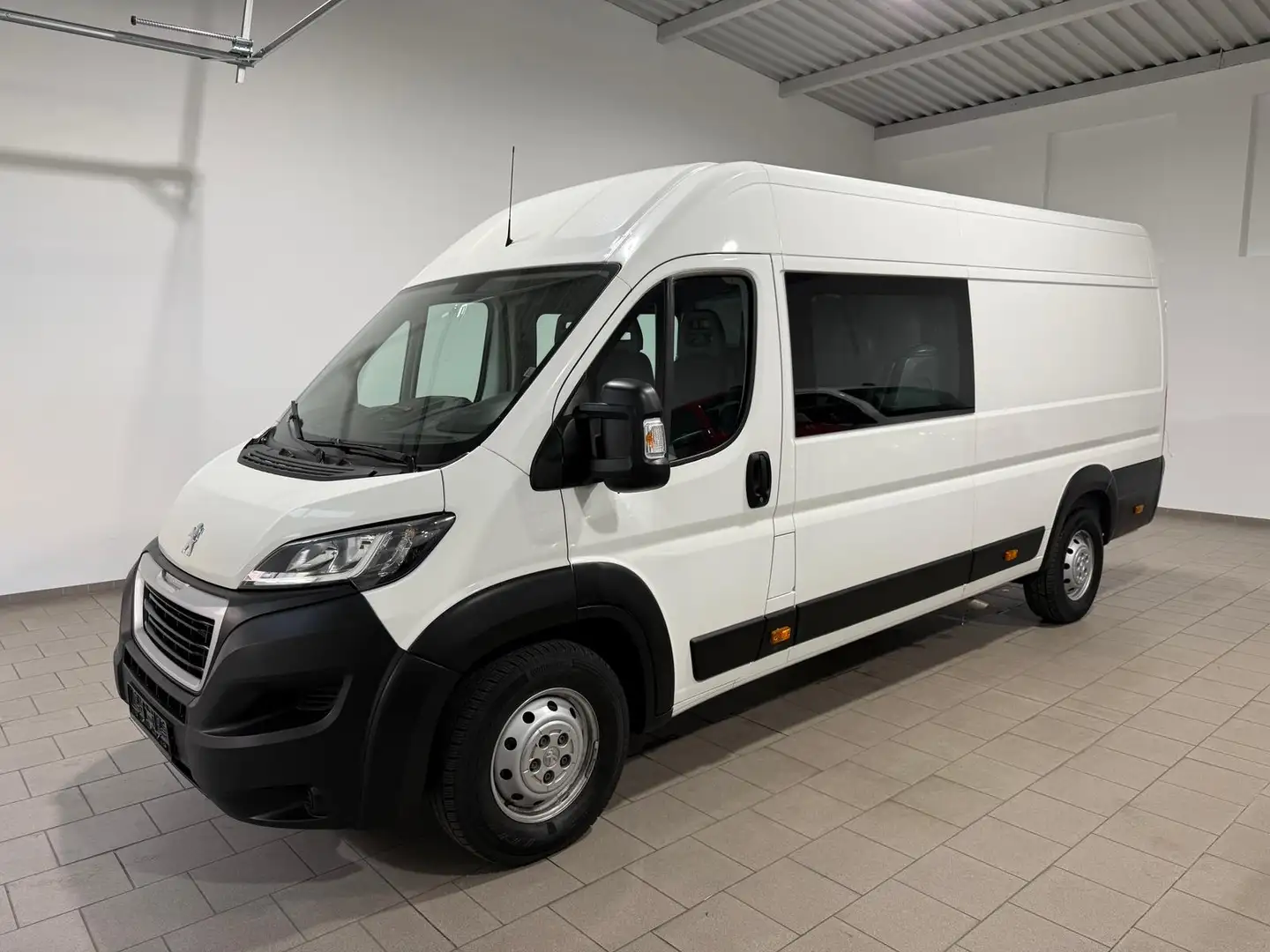 Peugeot Boxer Kasten-Doka (6-Si.),L4H2,Klima,Radio,Navi Weiß - 1
