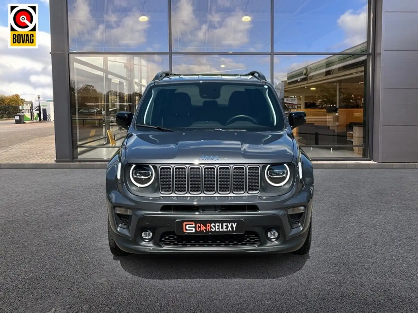 Jeep Renegade E-Hybrid S 1.5 130PK DCT | Leer | Camera | 19" | K Grijs - 2
