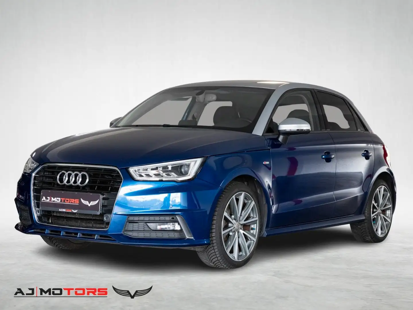 Audi A1 Sportback A Line **NAVi-XENON-PDC-ALWETTERR.* Blau - 1