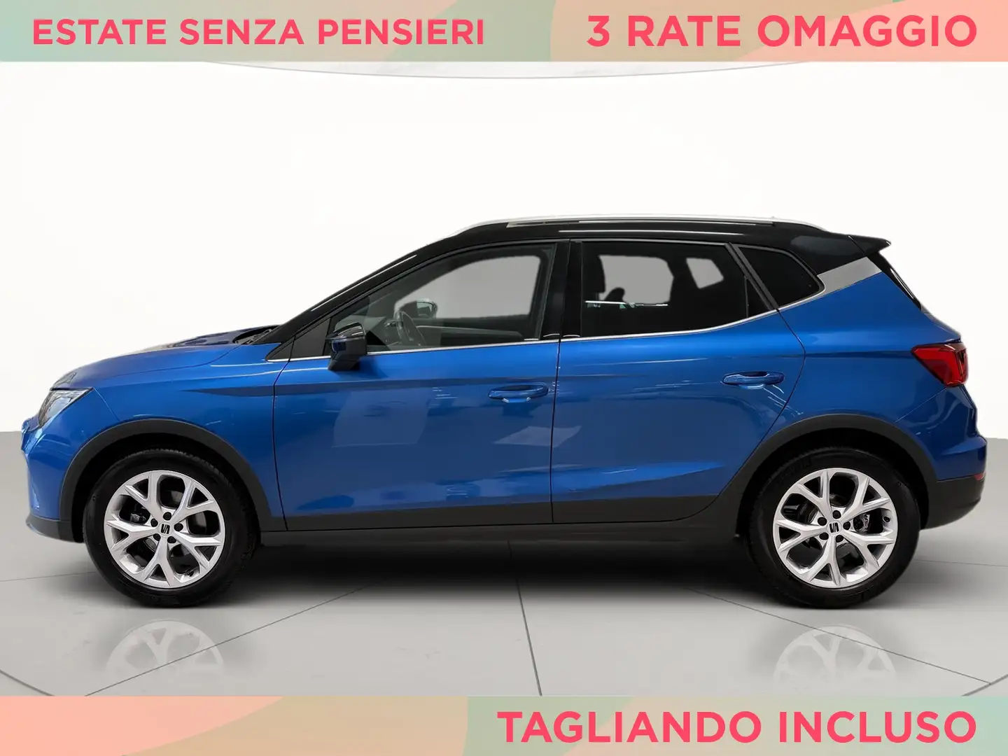 SEAT Arona 1.0 ecotsi fr 110cv Nero - 2