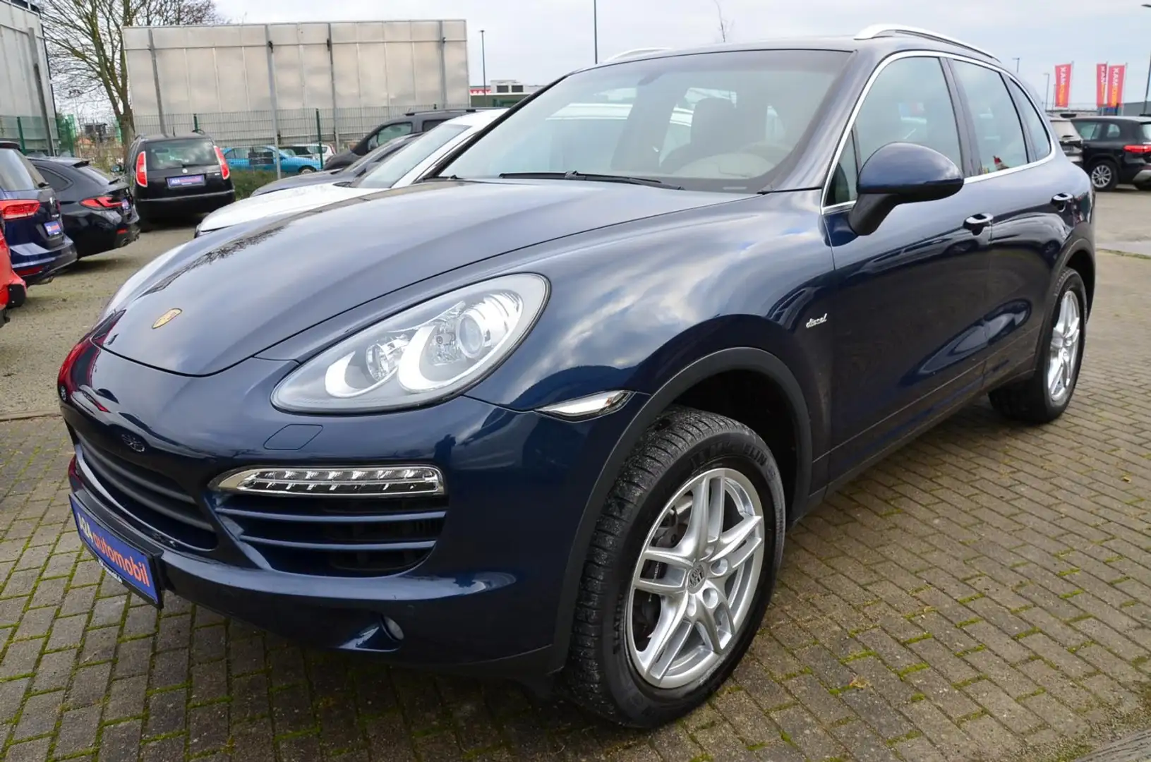 Porsche Cayenne Xenon Luftfederung Navi Leder Blu/Azzurro - 1