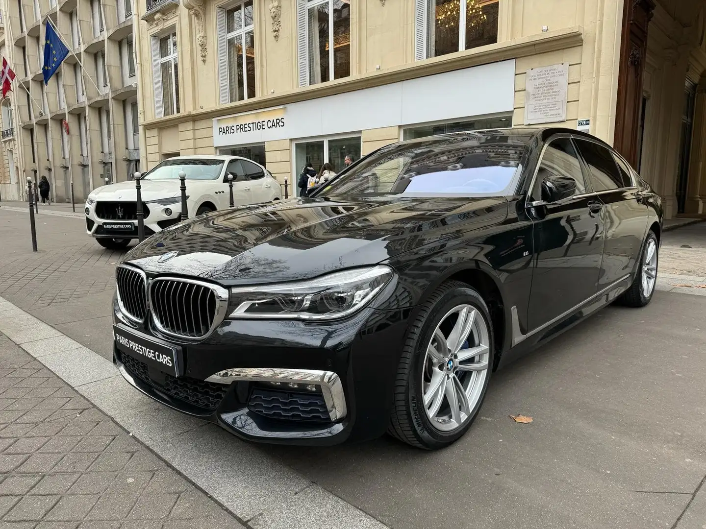 BMW 730 G 12 3.0 730LD 265 M SPORT Noir - 1