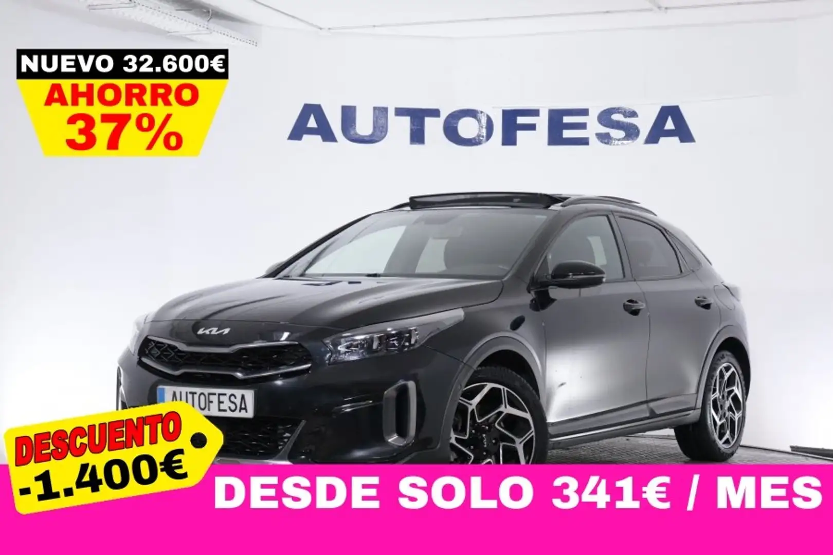 Kia XCeed 1.5 MHEV GT-LINE AUTO 160CV 5P # IVA DEDUCIBLE,TEC Negro - 1