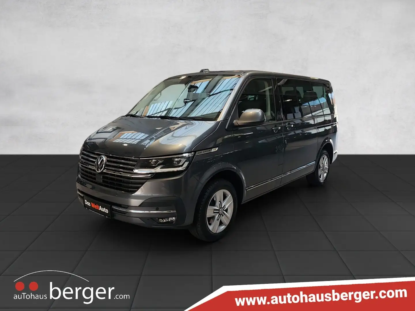 Volkswagen T6.1 Caravelle VW Kombi T6.1 Caravelle Highline KR TDI 4M Grau - 2
