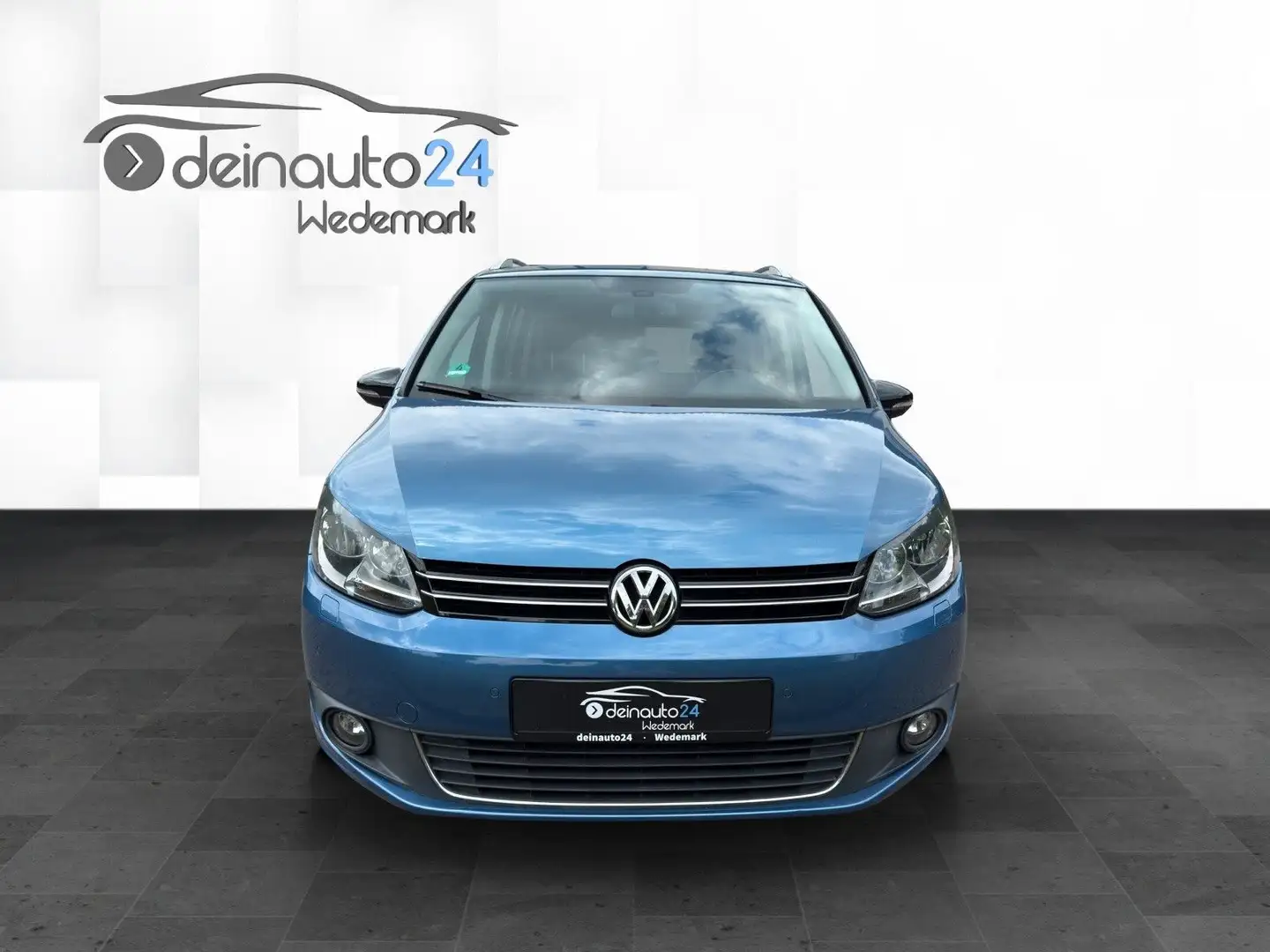 Volkswagen Touran Style 7 Sitzer + TÜV Neu Blauw - 2