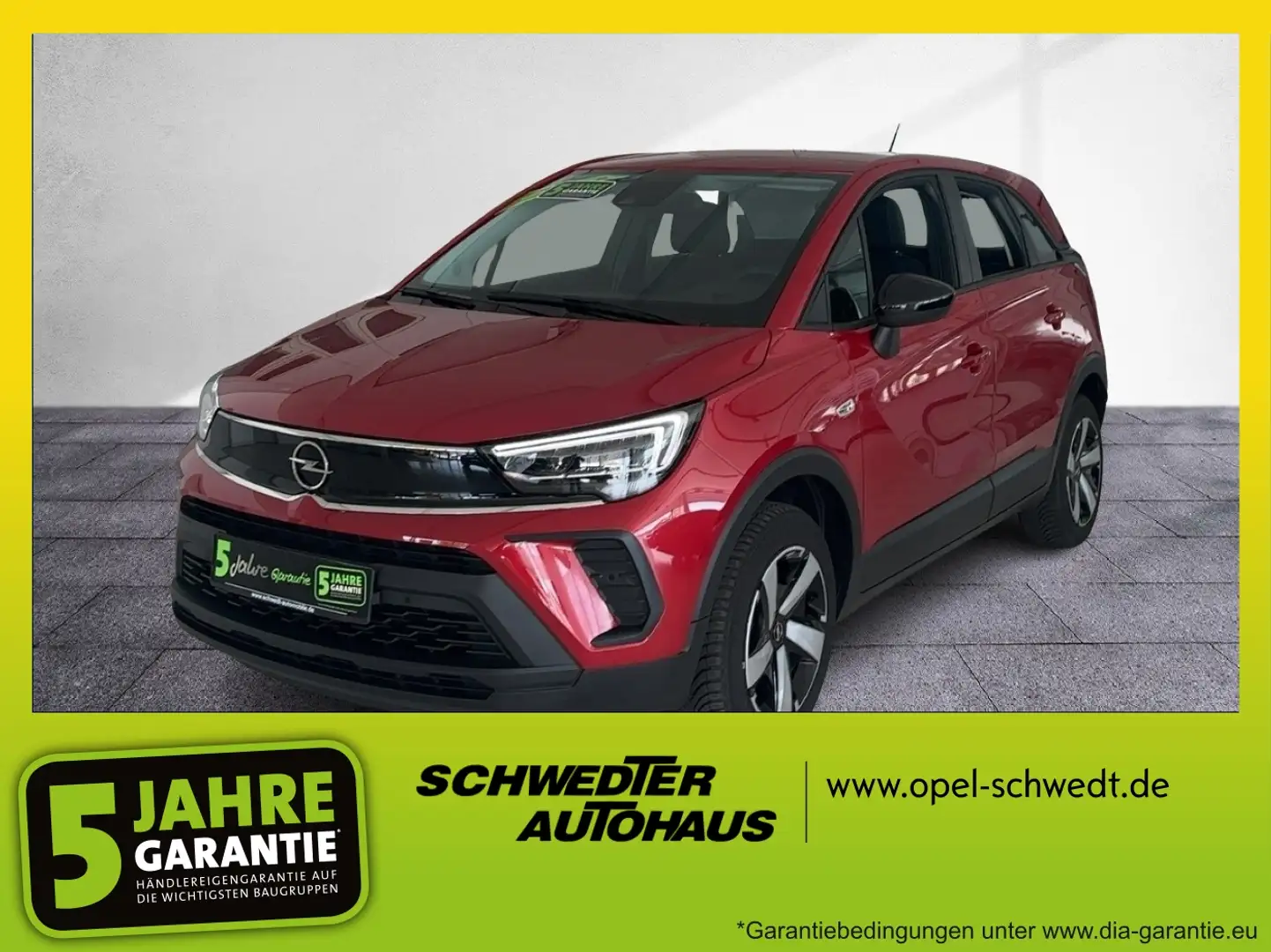 Opel Crossland 1.2 Turbo Enjoy +FLA SpurH PDC KAM Rood - 1