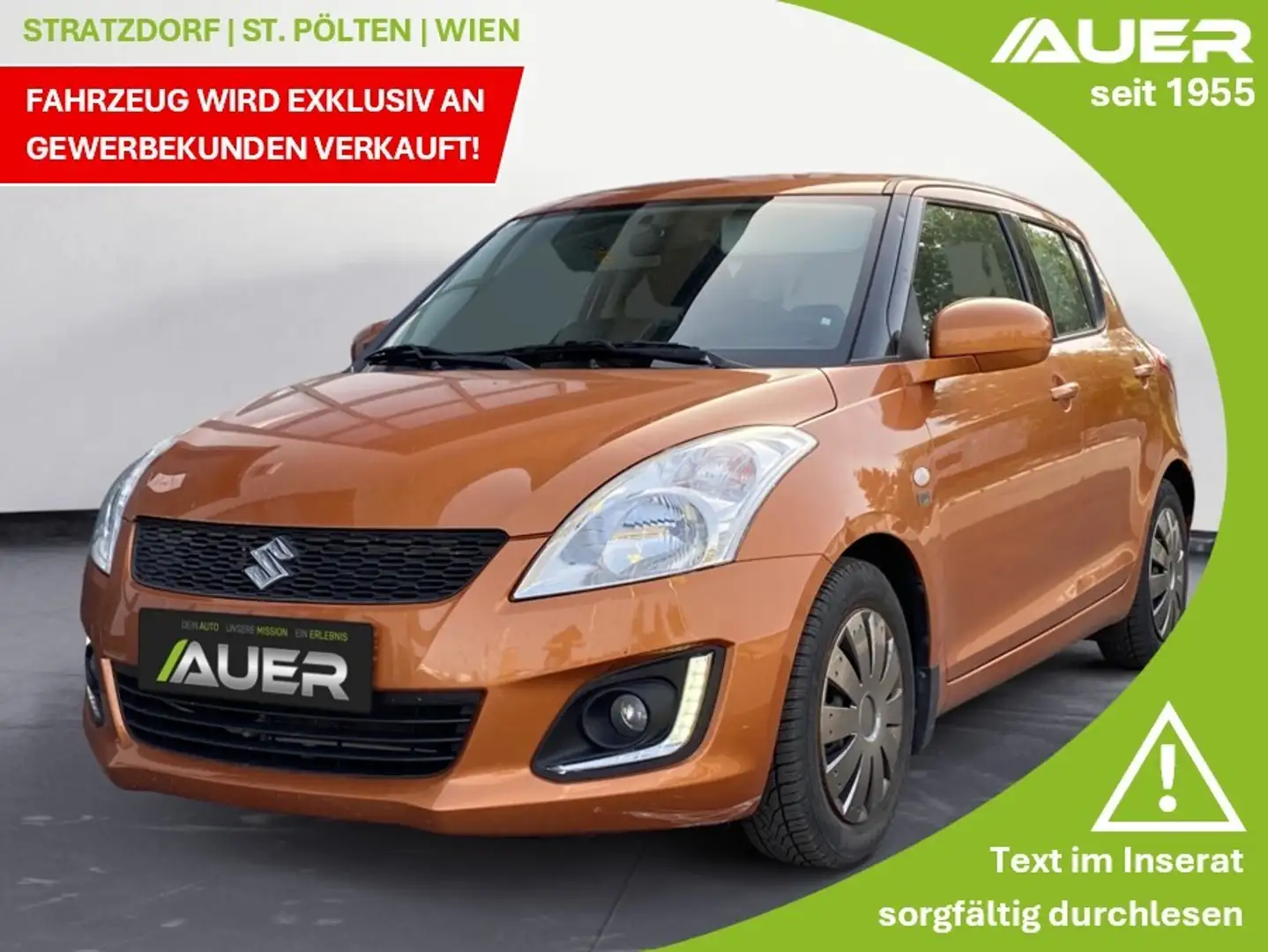 Suzuki Swift 1,2 DJ Special Edition | nur B2B Orange - 1