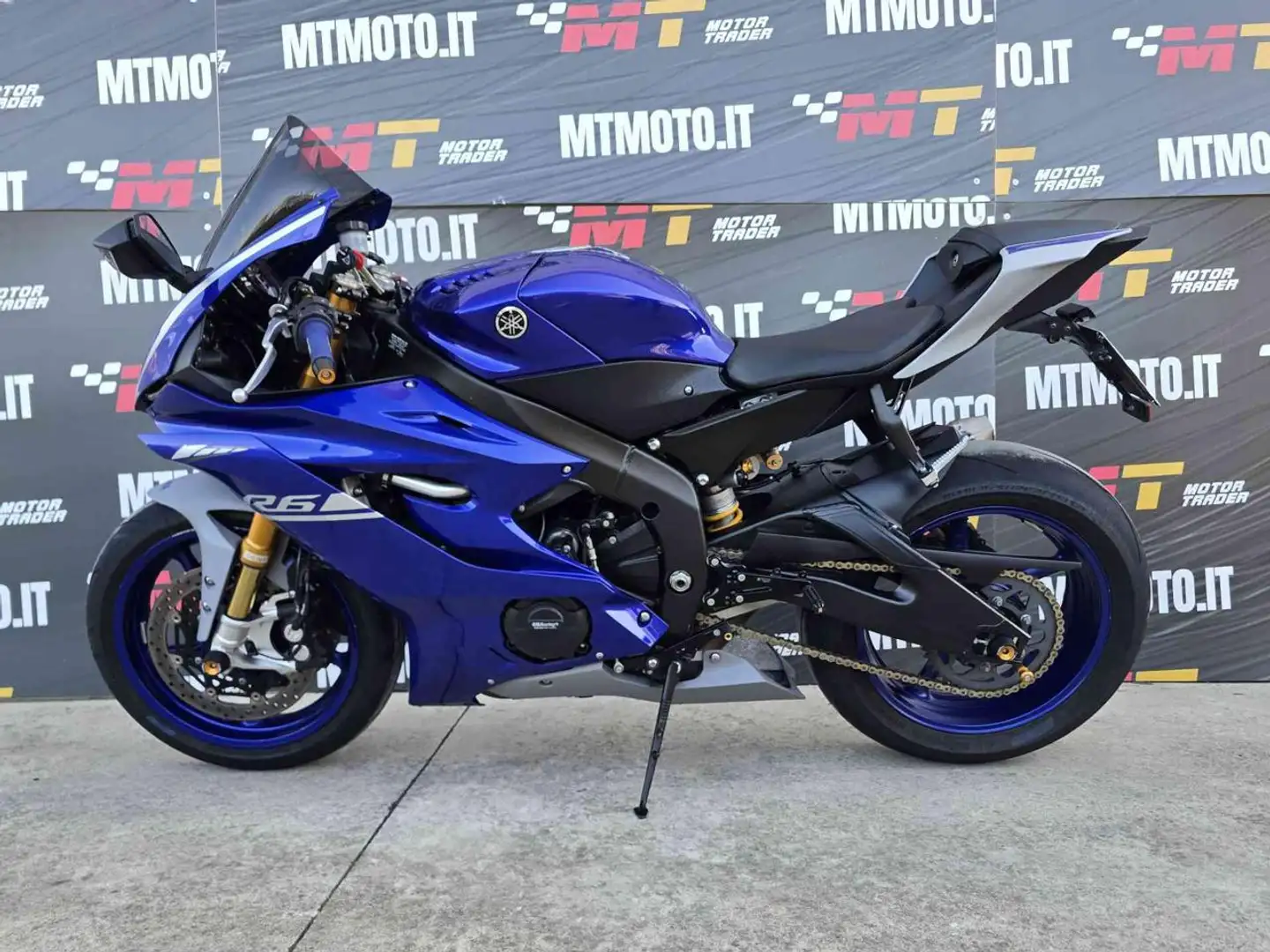 Yamaha YZF-R6 TCS OHLINS Spark Accossato Azul - 2