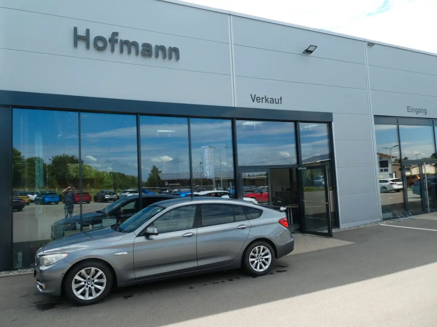 BMW 550 Baureihe 5 Gran Turismo 550 i Klima, Navi Gris - 1