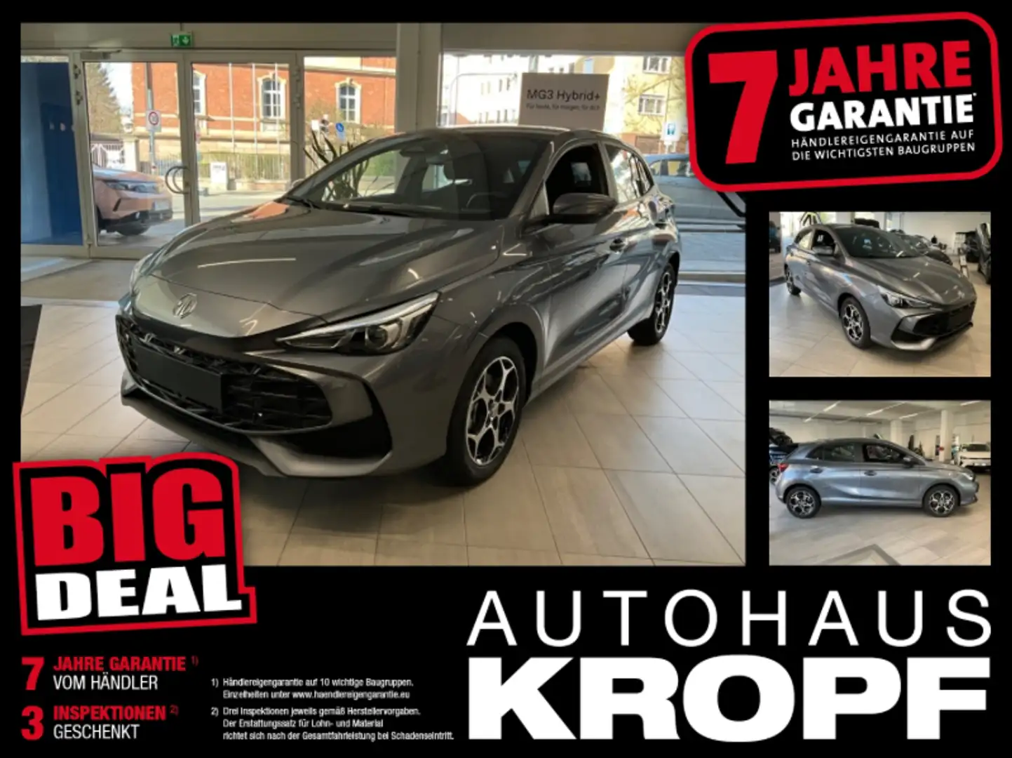 MG MG3 🖤 Voll-Hybrid Comfort Automatik🖤 Grau - 1