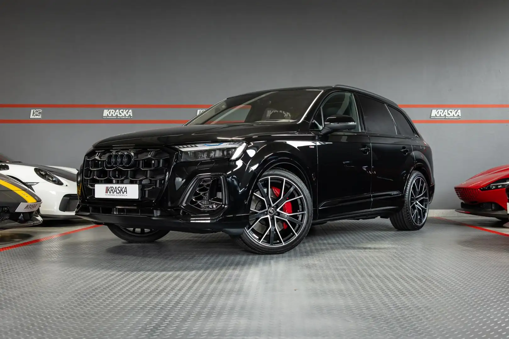 Audi Q7 60 TFSIe quattro S-line PANO B&O STHZ MASSAGE Чорний - 1