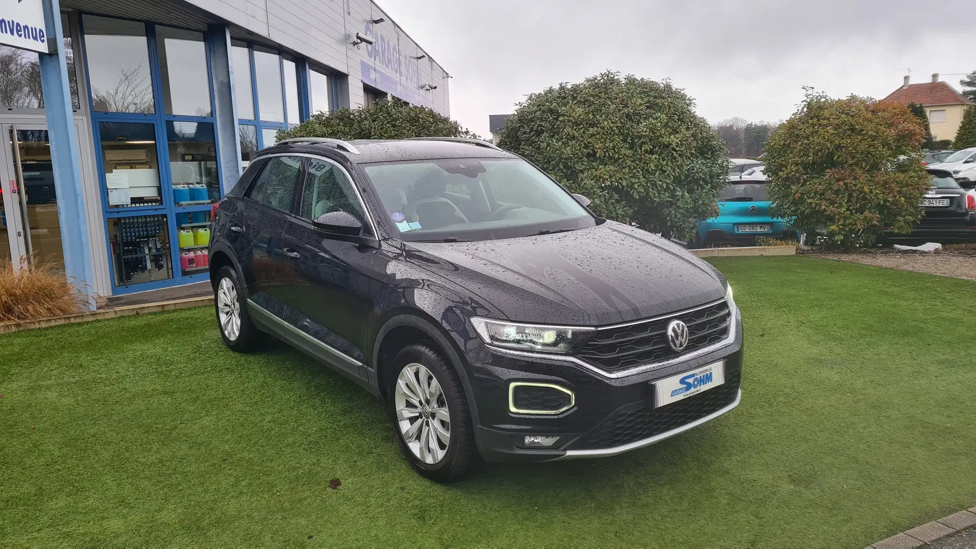Volkswagen T-Roc 1.5 TSI EVO 150CH CARAT EXCLUSIVE DSG7 EURO6D-T 117G Noir - 1