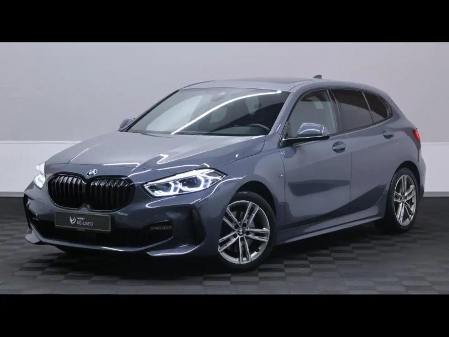 BMW 118 d M Sport Hatch Steptronic Gris - 1