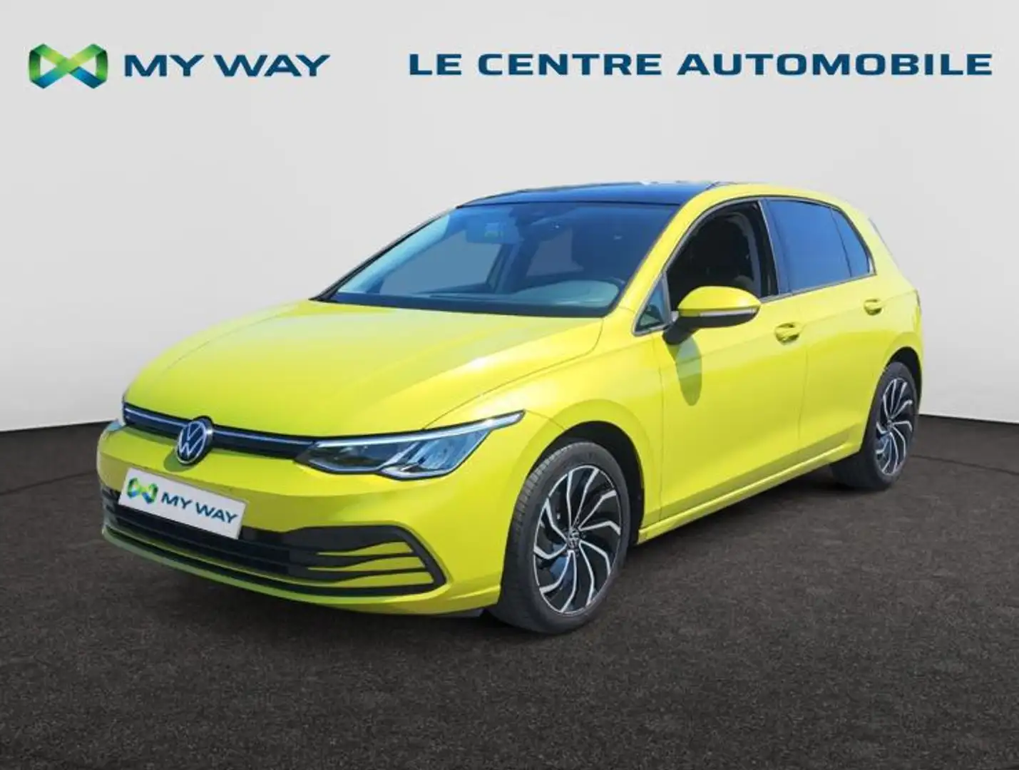 Volkswagen Golf Golf Life Business Premium 1.0 TSI 81 kW (110 ch)  Jaune - 1