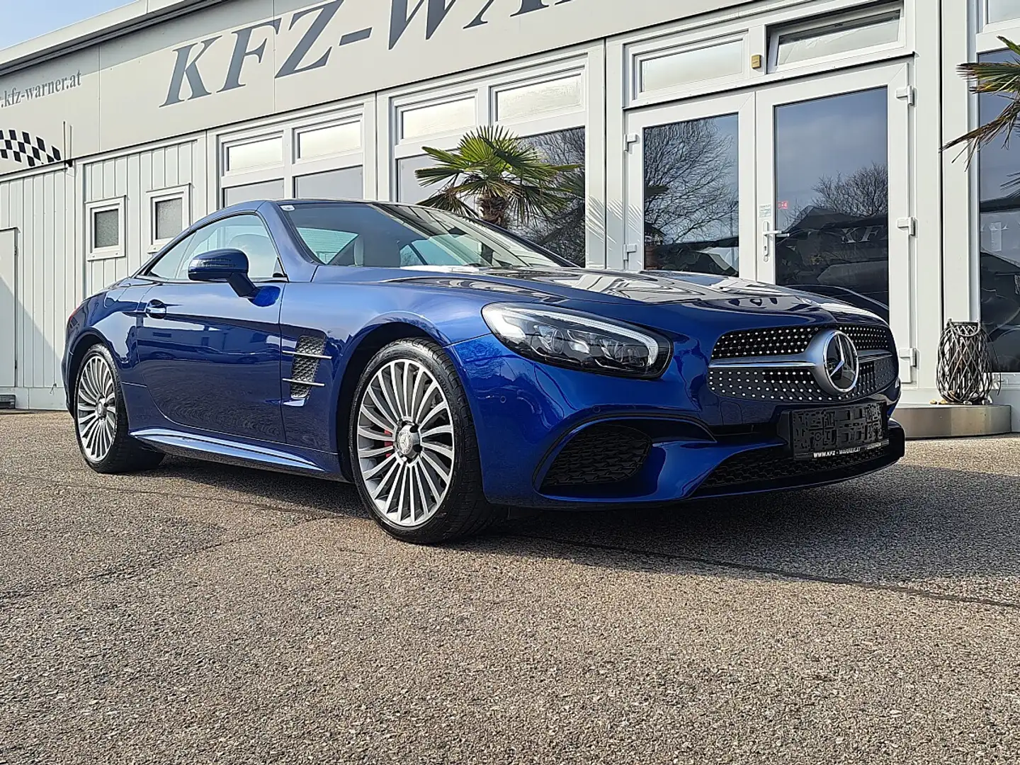 Mercedes-Benz SL 400 Roadster Aut. Blau - 2